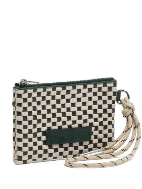 BIMBA Y LOLA woven lanyard wallet Green 261BBF19910502