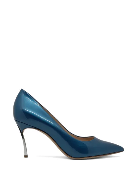 Casadei Superblade Jolly point-toe pumps Blue 1F915W080MC2924