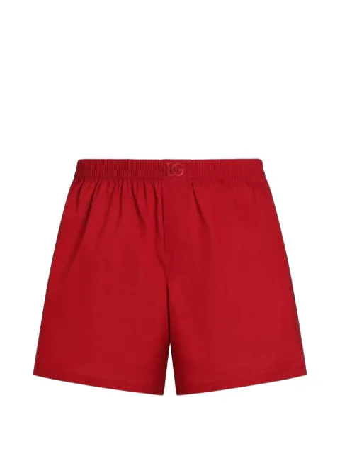 Dolce & Gabbana cotton poplin boxers Red M3A21TON0ED