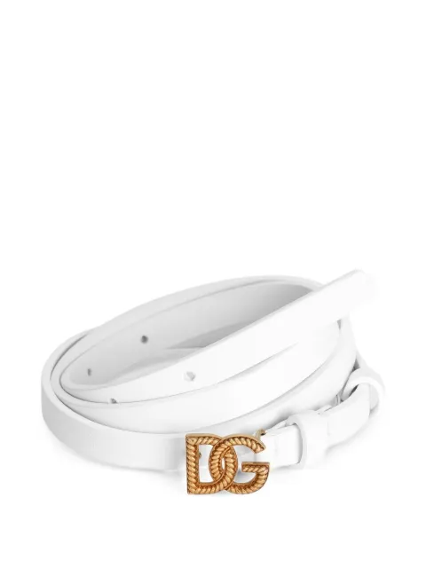 Dolce & Gabbana calfskin belt White BE1715AK274
