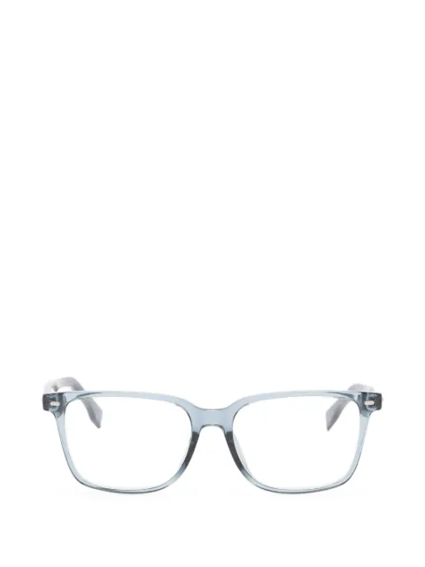 BOSS rectangle-frame glasses Blue 1480F