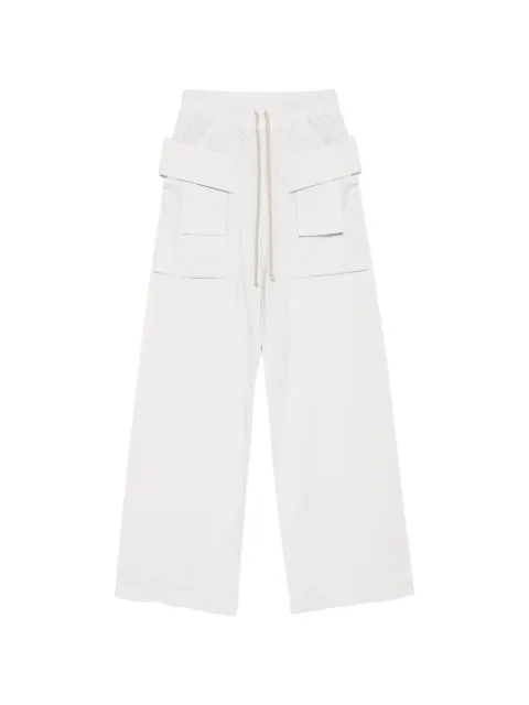 Rick Owens DRKSHDW drawstring pocket trousers Grey DU01F4394CR