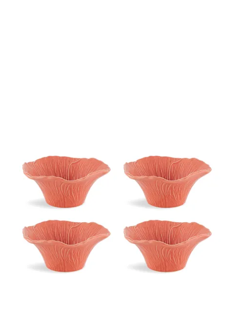 Bordallo Pinheiro Alcea overlapping-flowers bowl Pink 65033035