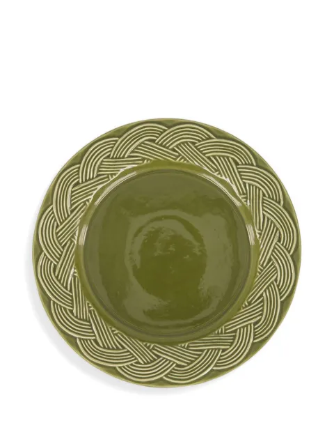 HOUSE OF CAPRICORN Vime dessert plate Green 90116GREOS