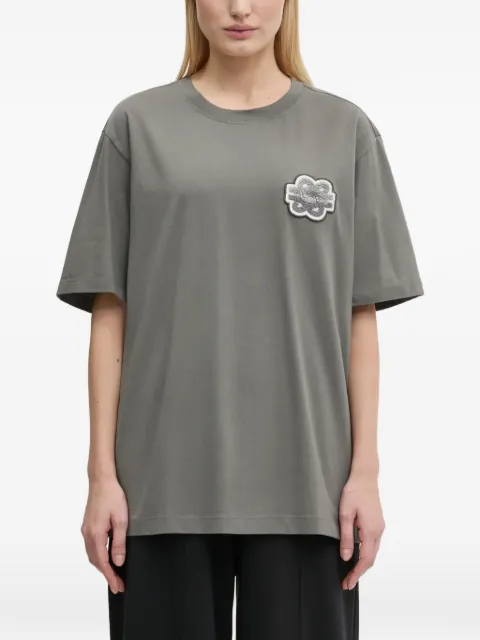 Filling Pieces Gowtu logo-patch T-shirt Grey 74433926002