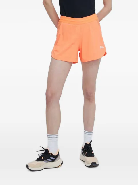 JACK WOLFSKIN elasticated shorts Orange 1509021