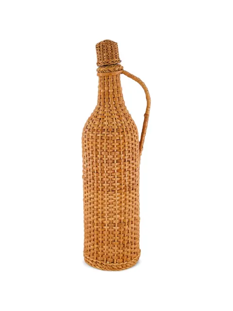 HOUSE OF CAPRICORN wicker handle bottle Neutrals 90084NATOS