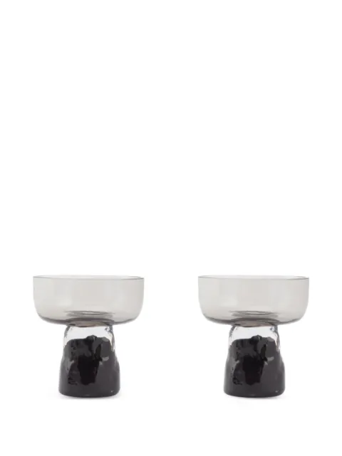 XLBoom Gusto Coupe bowl (set of two) Grey XLBA2050158