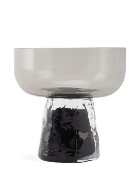 XLBoom uneven-base Gusto Coupe glass White XLBA2050358