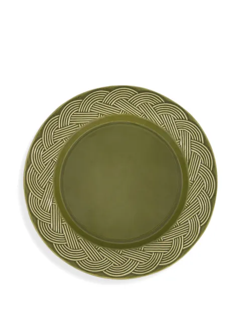 HOUSE OF CAPRICORN Vime ceramic dinner plate Green 90114GREOS