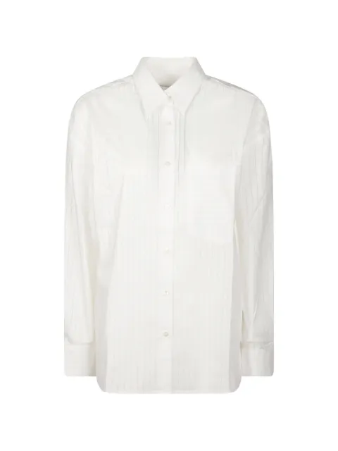 IRO chest-pocket long-sleeve shirt White WM18BLUM