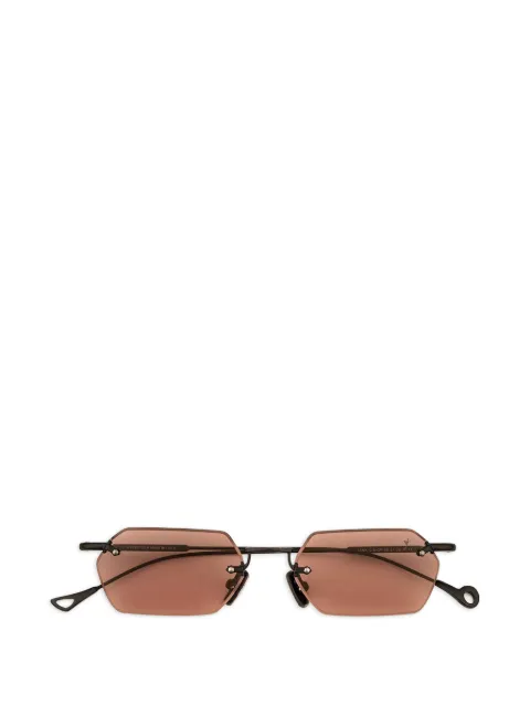 Eyepetizer Tank hexagonal-shape sunglasses Brown TANK