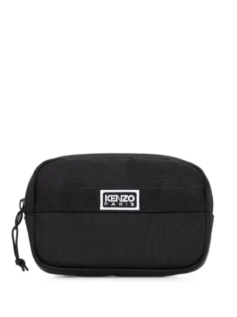 Kenzo logo-patch belt bag Black FG55PM202F20