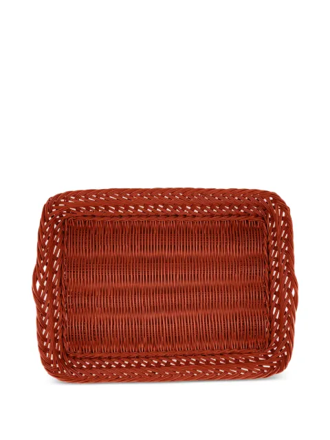 HOUSE OF CAPRICORN Vitória woven tray Brown 90400
