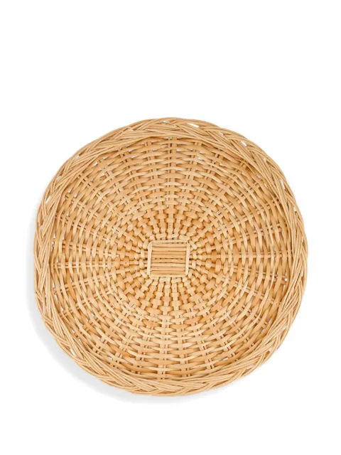 HOUSE OF CAPRICORN Vitória wicker charger Neutrals 90158NATOS