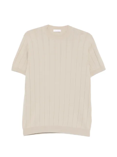 DIKTAT vertical-ribbed sweater Neutrals DK17026SABBIA