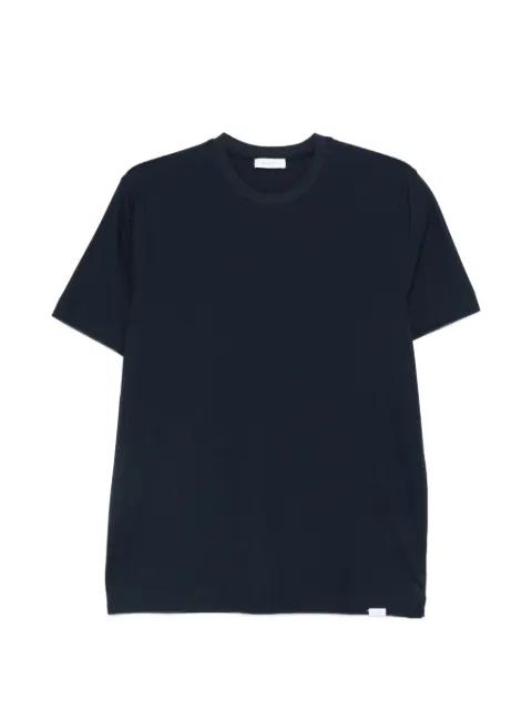 DIKTAT crew-neck T-shirt Blue DK17130