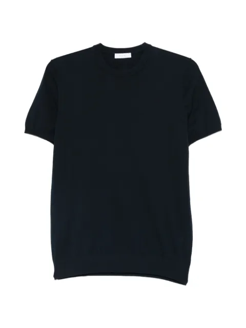 DIKTAT fine-knit T-shirt Black DK17003
