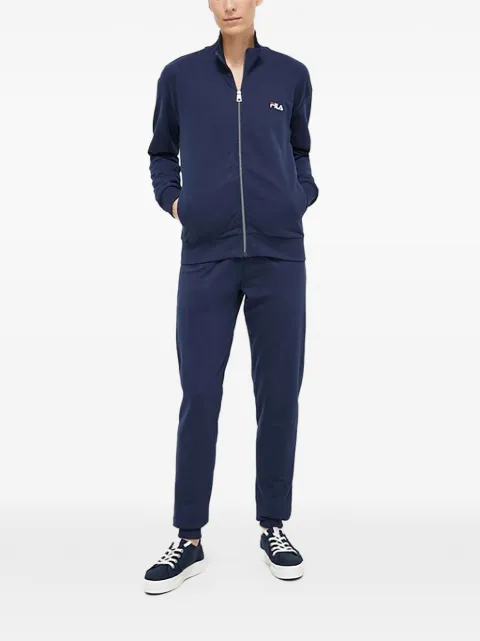 Fila embroidered-logo zip-up tracksuit Blue FPW4129