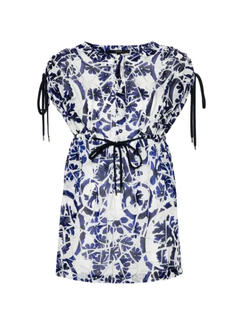 Gucci Pre-Owned floral print dress White WCV241025