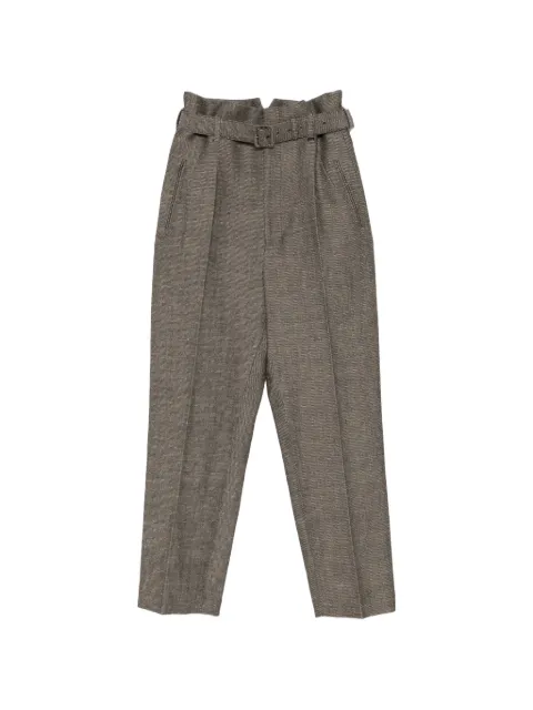 Vivienne Westwood belted trousers Brown 2F010021W018PC403