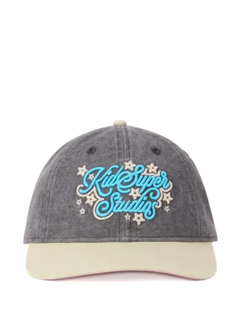 KidSuper embroidered-logo cap Grey SS26HT03STARSSNAPBACK
