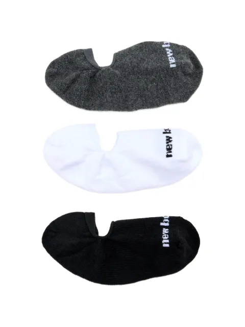 New Balance logo socks Grey LAS51463