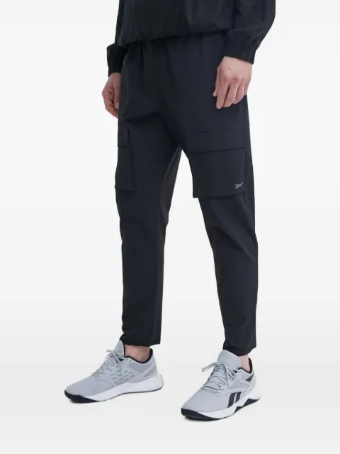 Reebok logo-detail cargo-pocket trousers Black 100075607