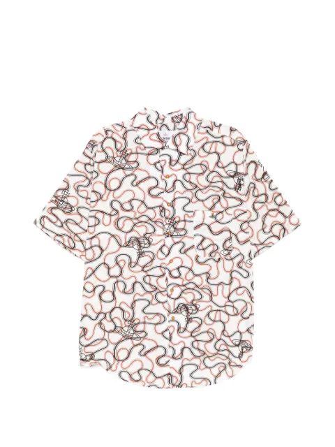 Vivienne Westwood Bowling shirt White 2401004KW01GKO302