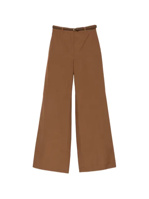 Max Mara belt-loops trousers Brown 2616131052600