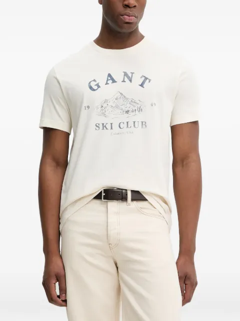 Gant graphic T-shirt Neutrals 2003388