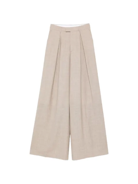 Berwich Nina pleated trousers Neutrals IP184U