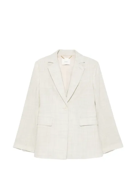 JOSEPH Maati pocket single-breasted blazer Neutrals JF009691
