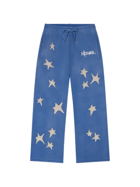 KidSuper star graphic trousers Blue SS26SWPT01