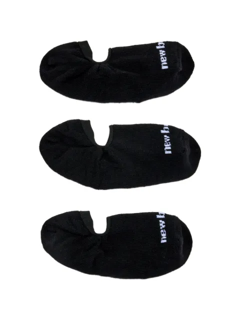 New Balance logo socks Black LAS51463
