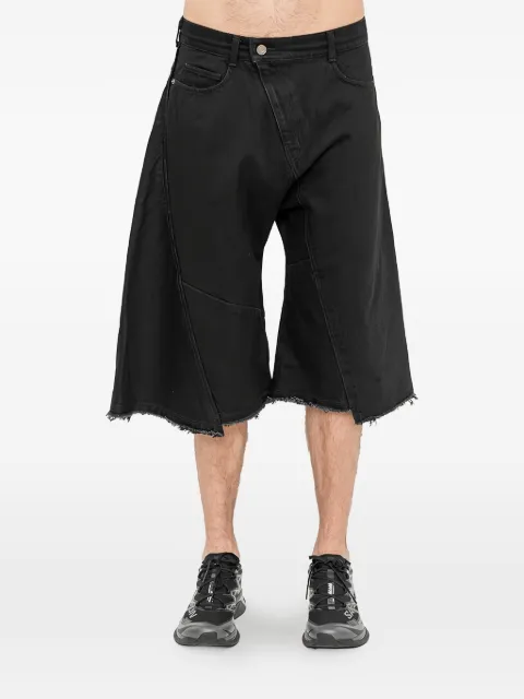 SONGZIO Biascast denim shorts Black MI3PT712BK