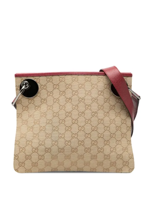 Gucci Pre-Owned 2000-2015 GG Canvas Eclipse crossbody bag Brown BO4M9HJNNNOH8E1N