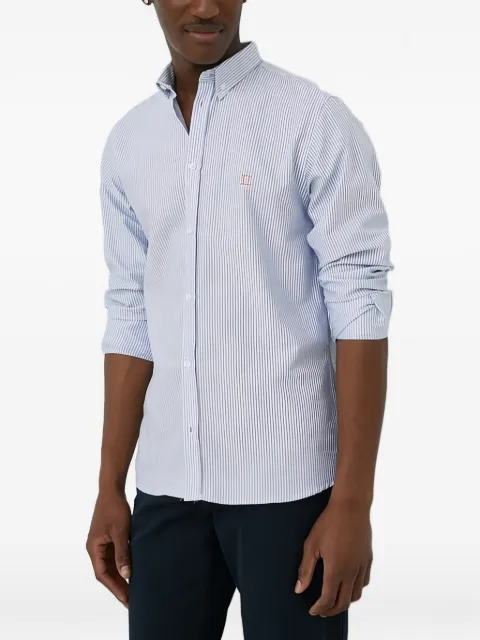 Les Deux striped shirt Blue LDM410043