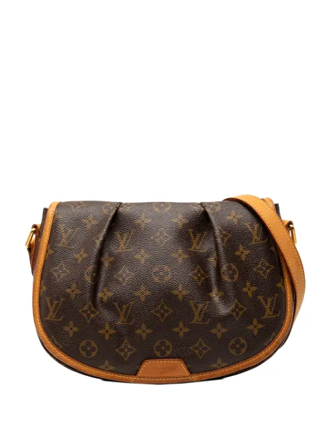 Louis Vuitton Pre-Owned 2012 Monogram Menilmontant PM crossbody bag Brown PQ5LEOTJJZ6MHB49