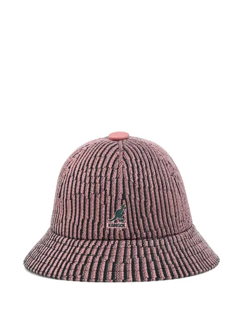 Kangol striped logo hat Pink K3583PP696