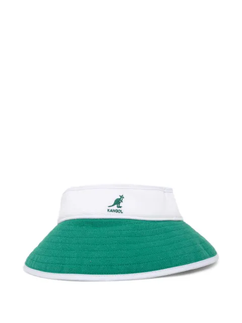 Kangol logo visor hat Green K5383