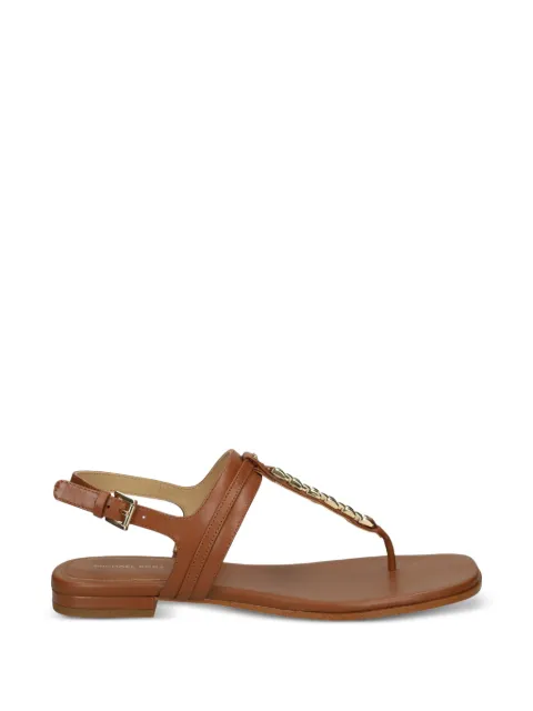 Michael Kors Marcia chain-strap sandals Brown 40S6MCFS1L