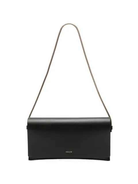 SALCE logo-detail clutch bag Black S197ANOUKCHAIN