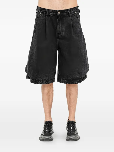 SONGZIO Bias Drape shorts Black MI3PT720BK