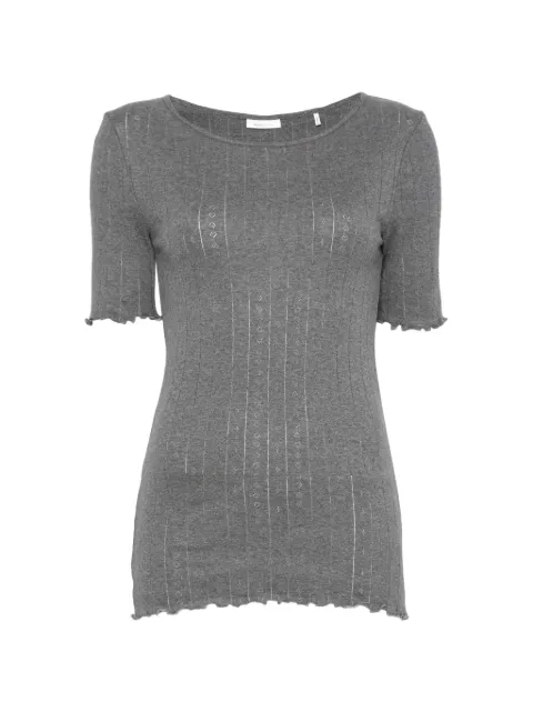 Skall Studio Edie crew-neck T-shirt Grey CL3011