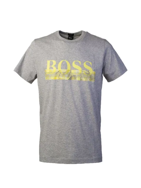 HUGO logo short-sleeve T-shirt Grey 50383413059