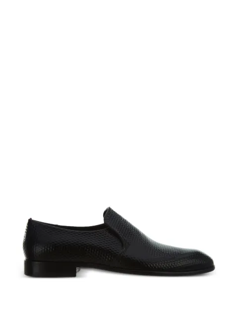 HUGO Appeal embossed loafers Black 50379963001