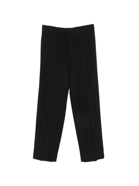 SAPIO mohair trousers Black SS26N10