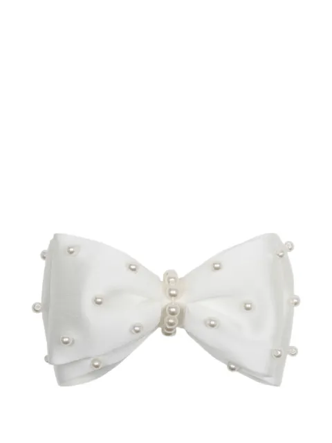 Self-Portrait bow hair clip Neutrals SS26619HC