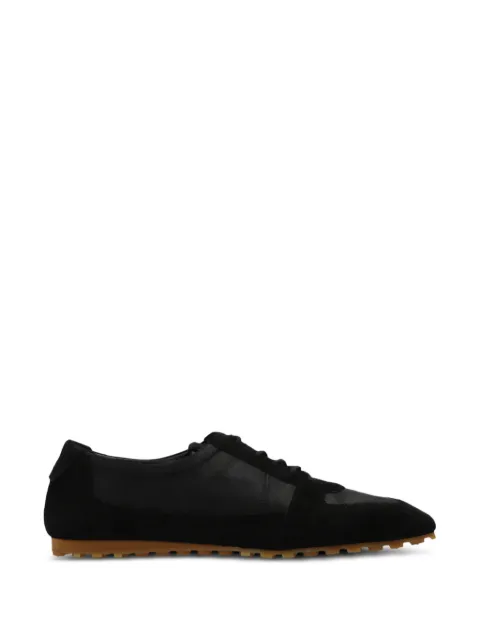 Aeyde Uma Slim sneakers Black UMASNEAKERSATINKIDSUEDELEATHER
